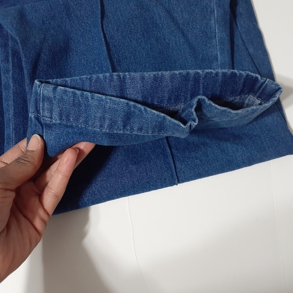 Vintage Men's Haggar Pleated Jeans - Picture 4 of 15